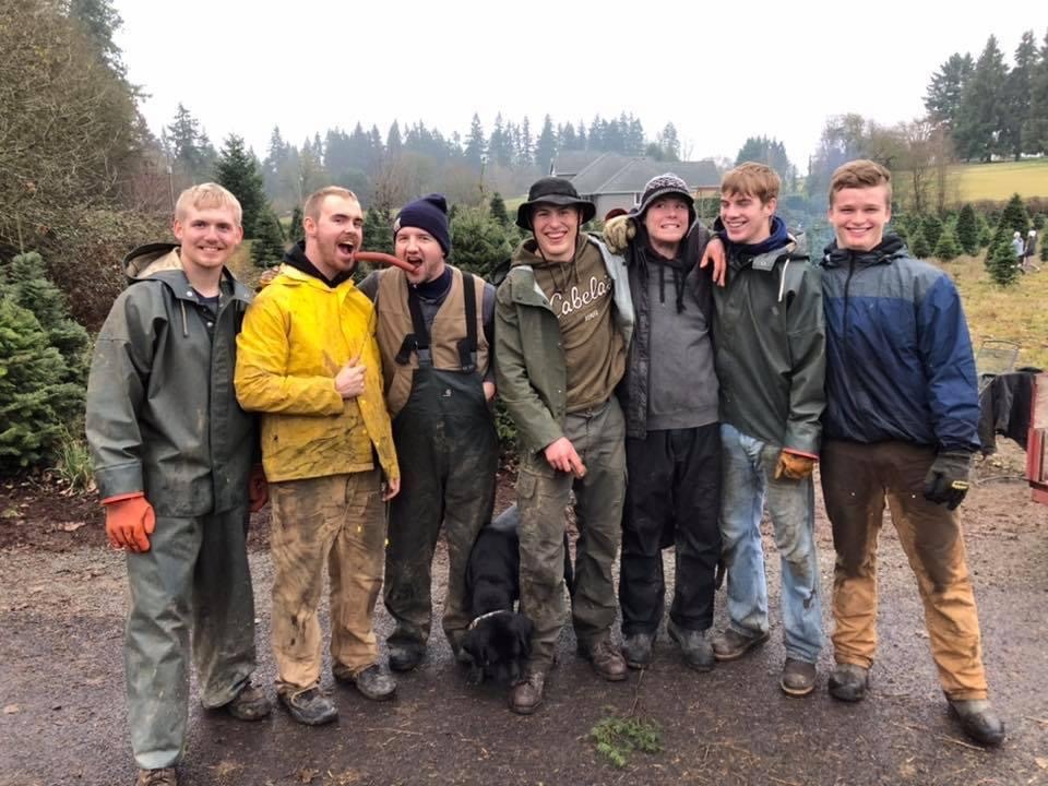 Our friendly crew ready to help